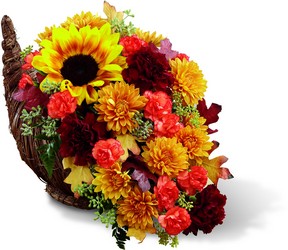 The Fall Harvest Cornucopia by Better Homes and Gardens from Visser's Florist and Greenhouses in Anaheim, CA
